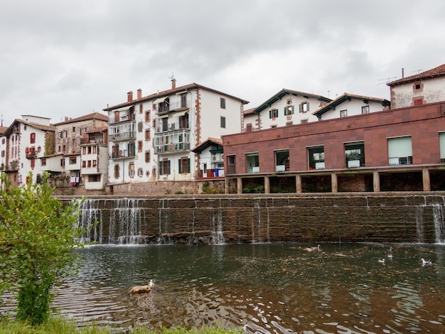 Ville d'Elizondo, Navarre, Espagne.