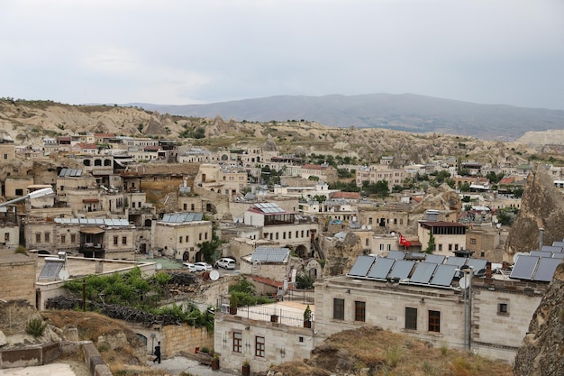 Ville de Göreme en Cappadoce