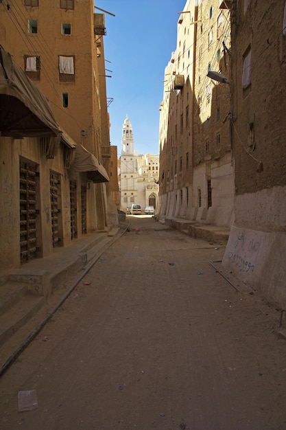 La ville des gratte-ciel médiévaux Shibam Wadi Hadramaout Yémen