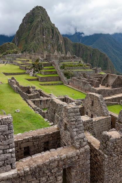 La ville Inca de Machu Picchu au Pérou Amérique du Sud