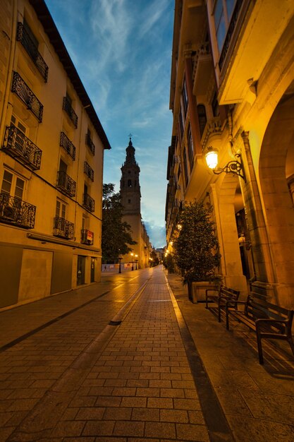 La ville de Logroo La Rioja Espagne