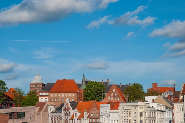 Ville de Lübeck en Allemagne