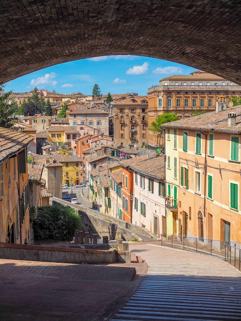 Ville médiévale en Italie