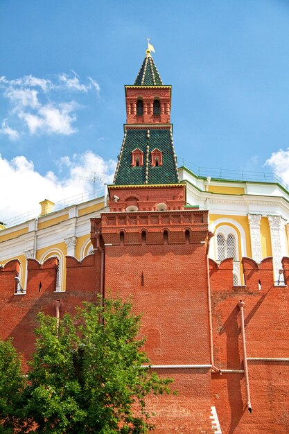 Ville de Moscou Russie Kremlin