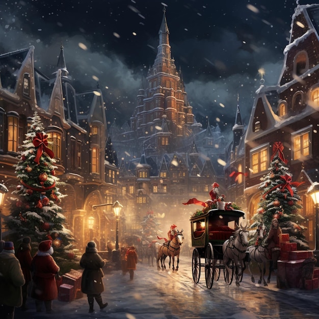 La ville de Noël