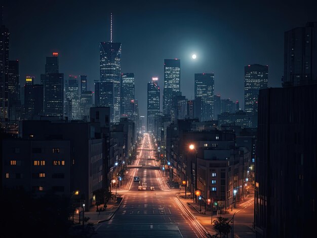 la ville la nuit