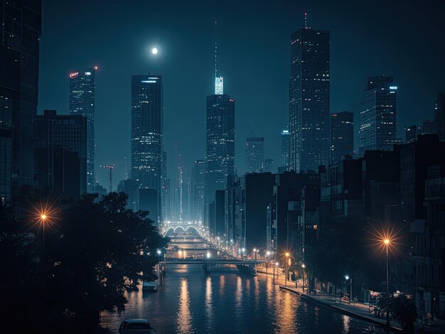 la ville la nuit