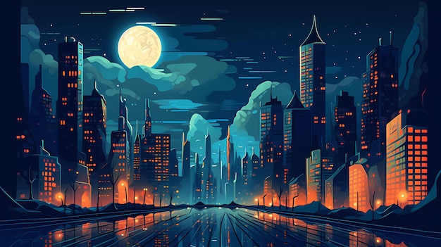 La ville de la nuit