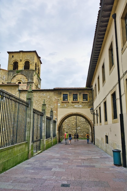 Ville d'Oviedo dans les asturies en espagne