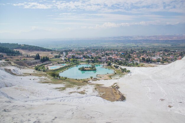 La ville de Pamukkale en Turquie