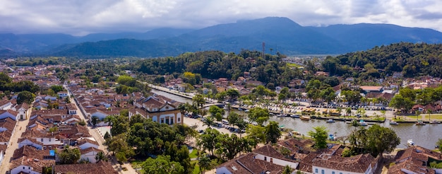 Ville de Paraty, État de Rio de Janeiro, Brésil