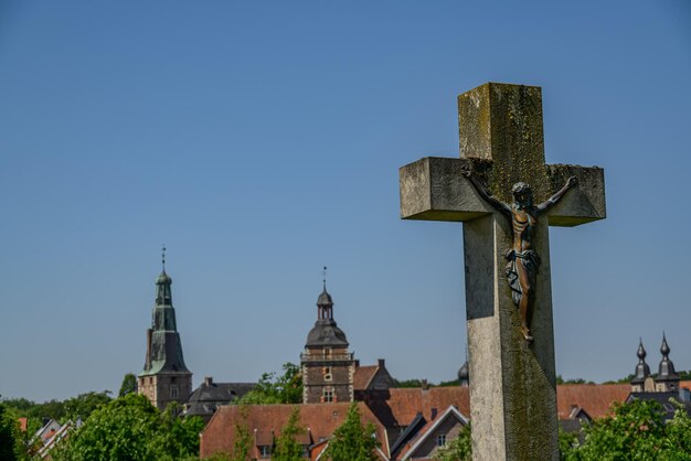 Photo la ville de raesfeld en westphalie