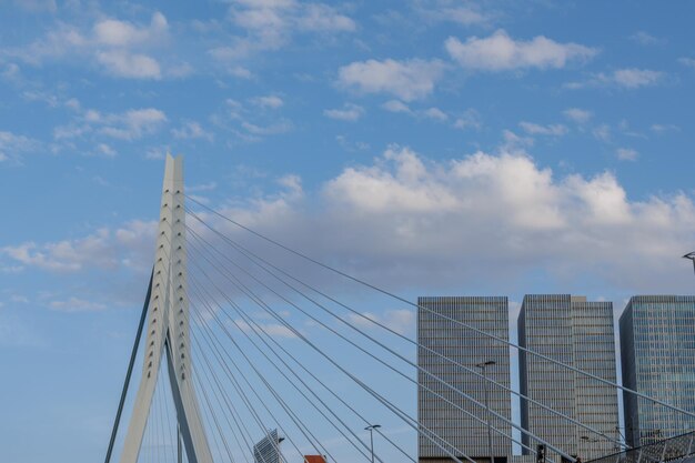 Photo la ville de rotterdam aux pays-bas