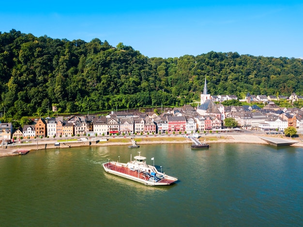 Ville de Sankt Goar en Allemagne