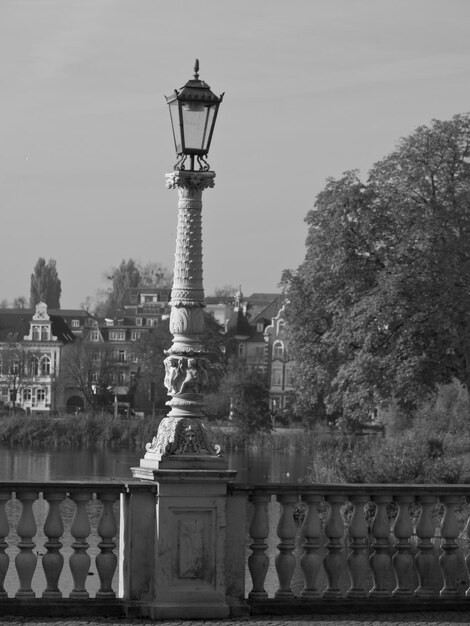 la ville de Schwerin dans le Mecklembourg-Vorpommern en Allemagne