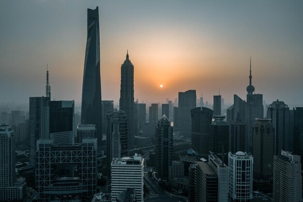 Photo ville de shanghai