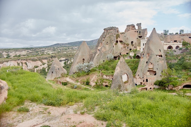 Ville souterraine de Cappadoce à l'intérieur des rochers