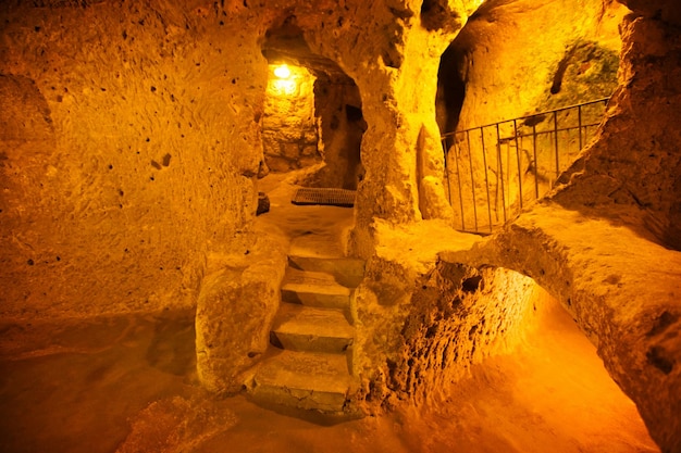 La ville souterraine de Kaymakli Nevsehir Turquie