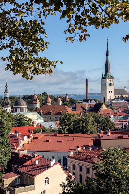 Ville de Tallinn Estonie