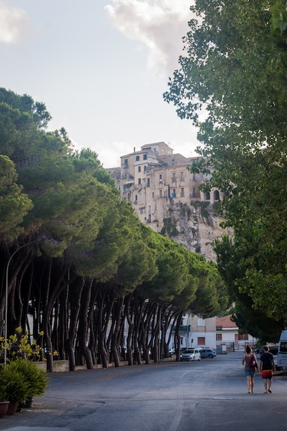 La Ville De Tropea Dans La Province De Vibo Valentia