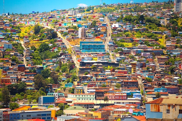 Ville de Valparaiso Chili