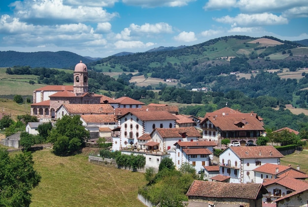 Ville de Ziga en Navarre Vallée du Baztan Espagne