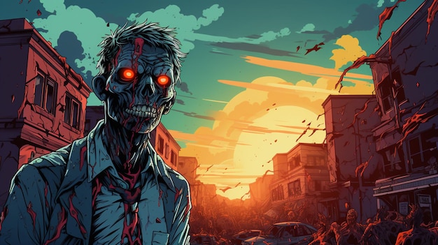 La ville des zombies du pop art