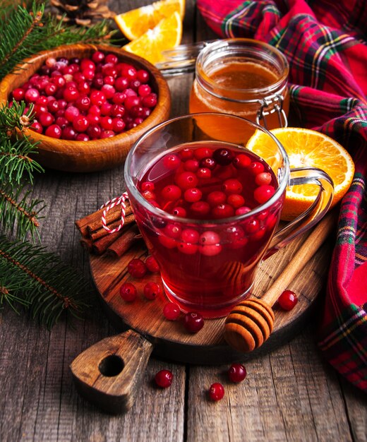 Vin chaud chaud de Noël