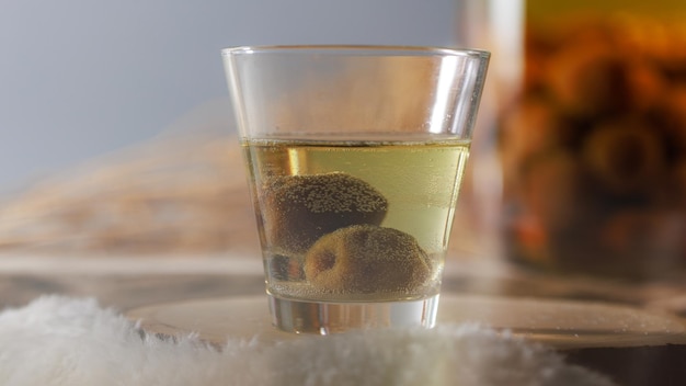 Photo vin de prune japonais umeshu