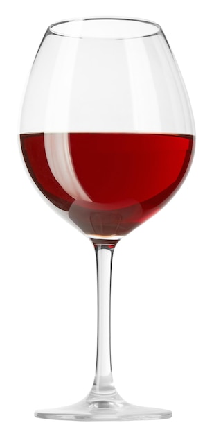 Vin rouge dans un verre