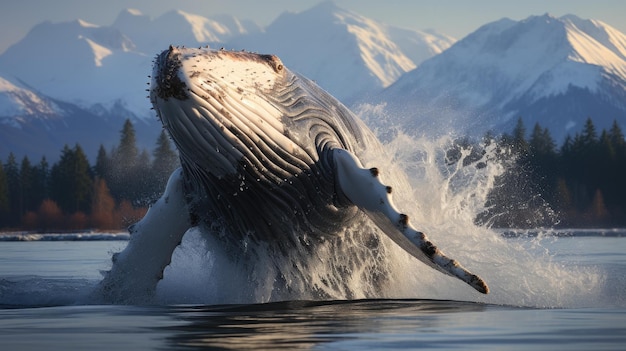 Photo violation des baleines en alaska