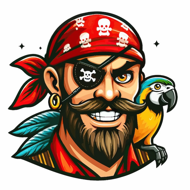 Le visage du pirate