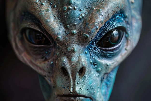 Le visage de l'extraterrestre génère Ai