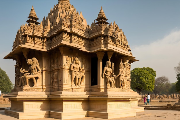 Vishwnatha Temple dans le Madhya Pradesh Inde S Khajuraho Groupe de monuments