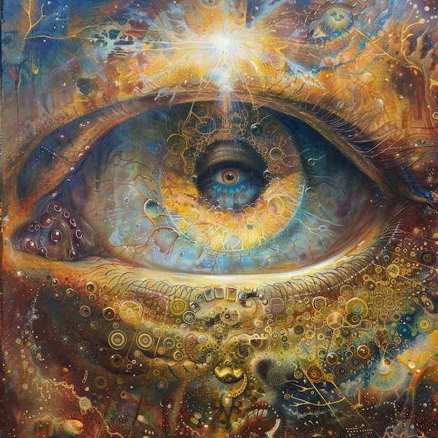La vision et la conscience s'entraînent dans un royaume d'illusions.
