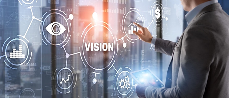 Photo la vision, la direction, l'avenir, l'inspiration, la motivation et le concept