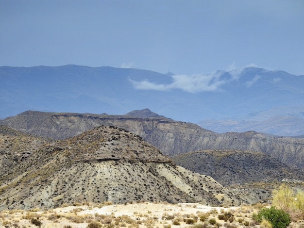 Vista sobre el desierto de Tabernas