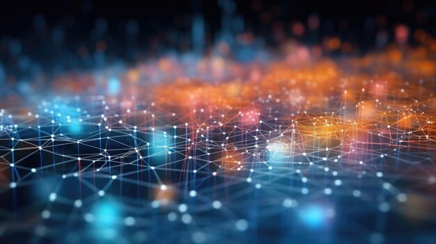 Une visualisation multidimensionnelle de réseaux complexes du monde réel tels que les systèmes de transport ou