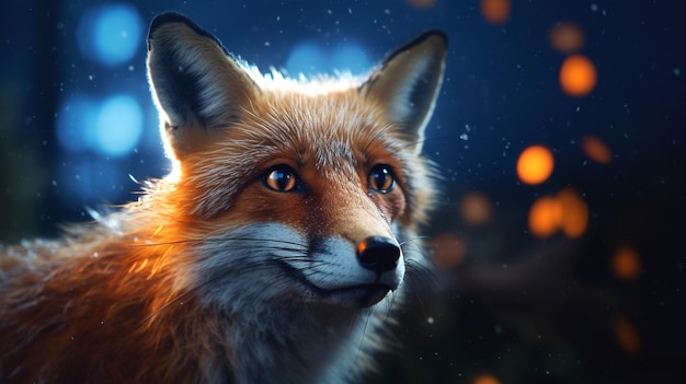 Photo visuel du renard