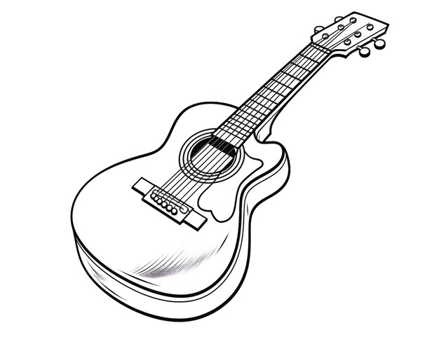 visuel de guitare