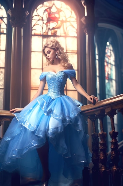 Robe de Princesse Femme  Princesse Magique – tagged Bleu