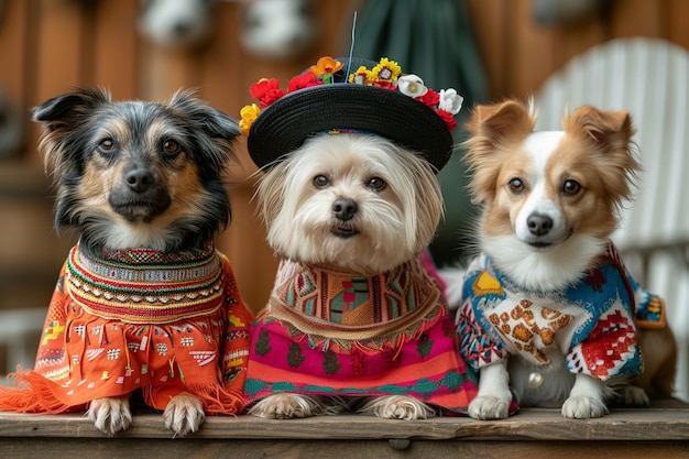 La vitrine de la mode pour animaux de compagnie du patrimoine mondial