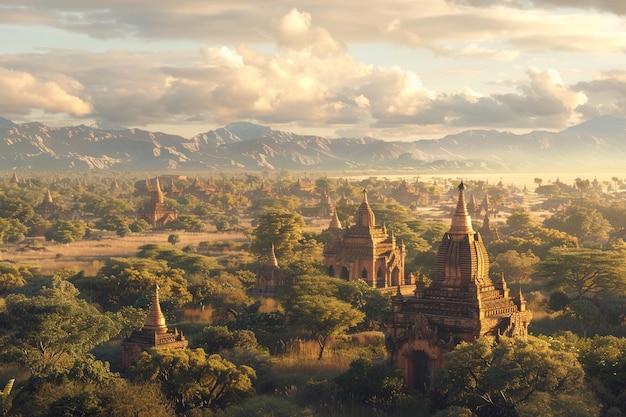 Vivez la renaissance de l'architecte génératif de Bagan au Myanmar