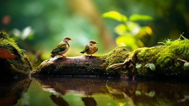 Photo vivre en harmonie avec la nature