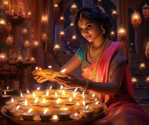 Des vœux de Diwali