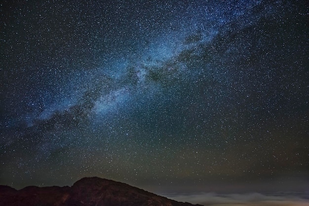 Voie lactée au-dessus de la caldeira de La Palma