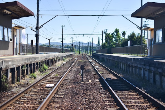 Les voies ferrées au Japon