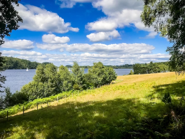 Voiliers Sur Le Lac De Vassivière Limousin France