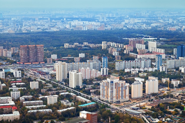 Voir ci-dessus Moscou en après-midi d'automne