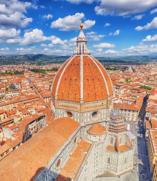 Voir ci-dessus Santa Maria del Fiore Cattedrale di Santa Maria del Fiore à Florence le plus célèbre de l'édifice architectural du Quattrocento florentin Italie